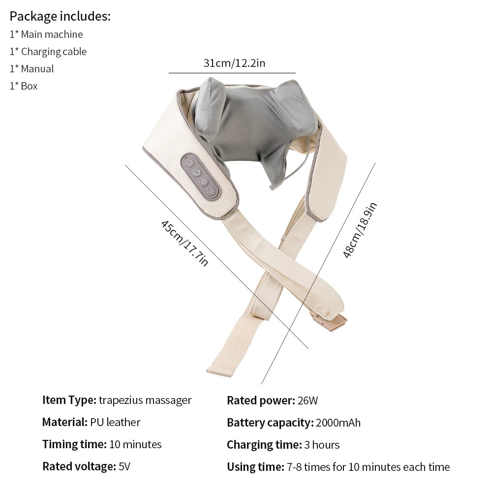 Terapuls Massage Shawl Neck masajeador