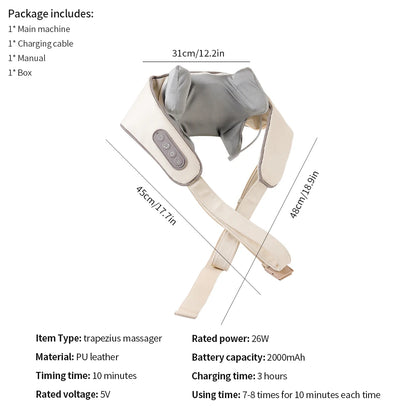 Terapuls Massage Shawl Neck masajeador