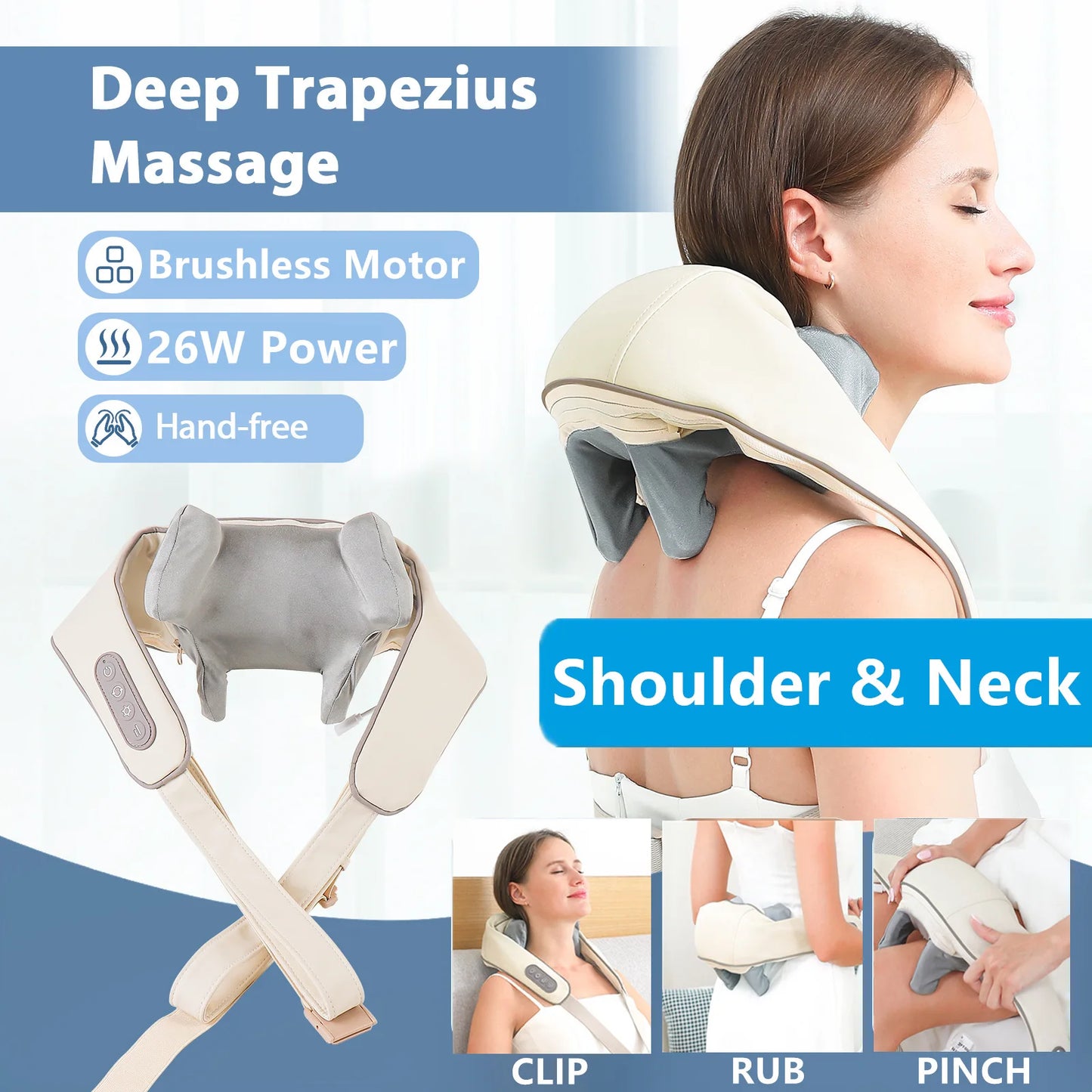 Terapuls Massage Shawl Neck masajeador